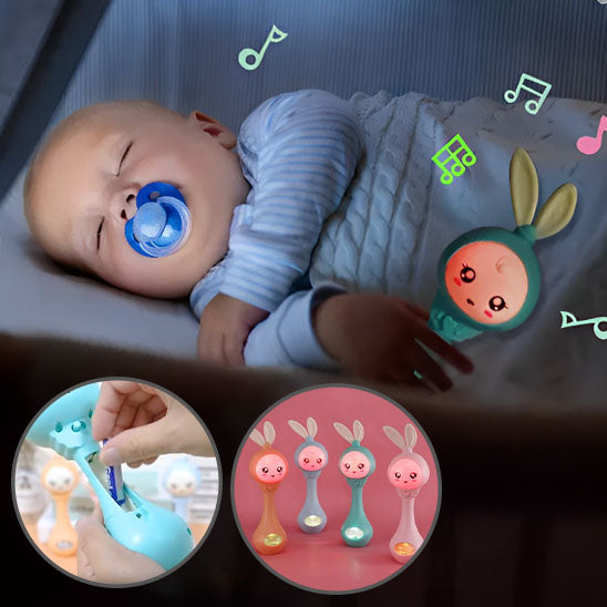 Hochet Musical Clignotant pour Bébé – Amusement et Stimulation Sensorielle