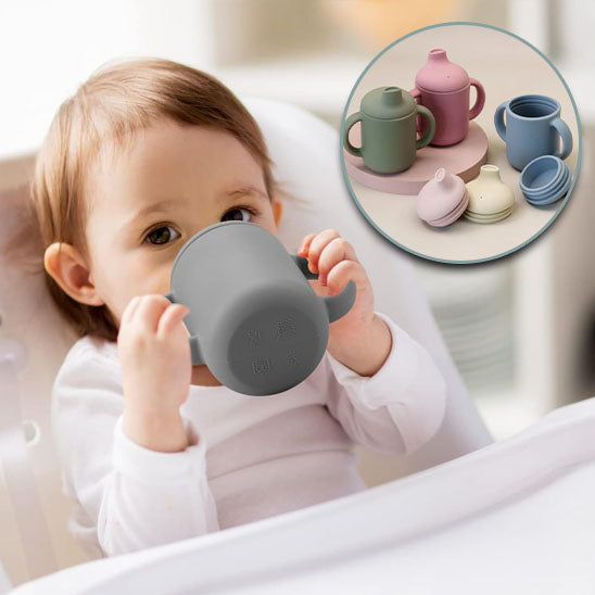 Gobelet en Silicone Solide pour Bébé